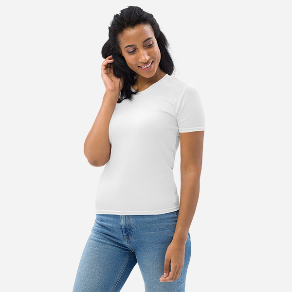 All-Over Print Dam Crew Neck T-shirt