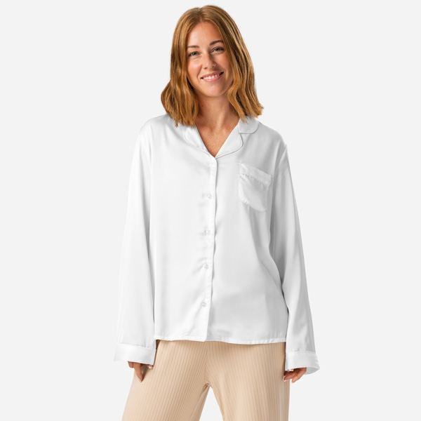 All-Over Print Dam Långärmad Pajama Top