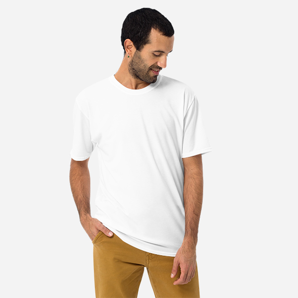 All-Over Print Herr Crew Neck T-shirt