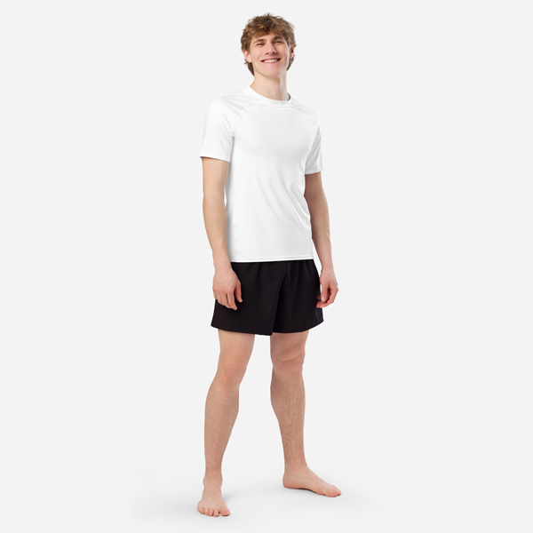 All-Over Print Herr Recycled Short Sleeve Rash Guard