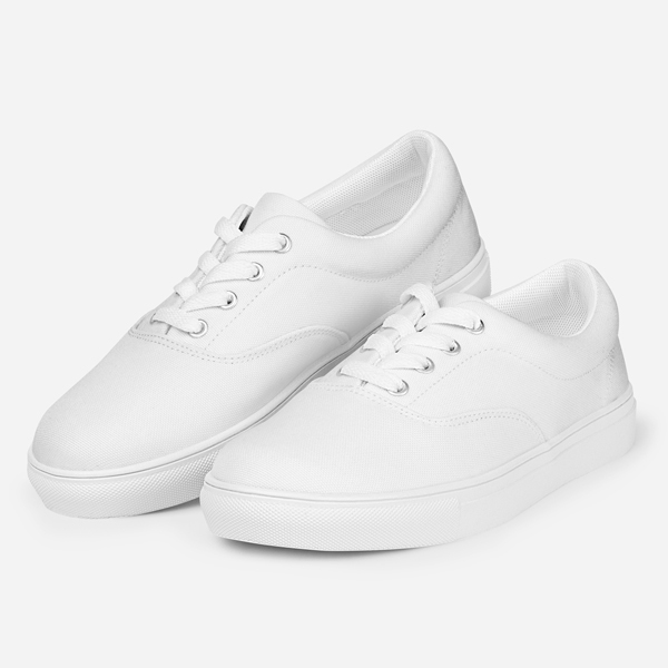 Herr Lace-Up Canvas Shoes