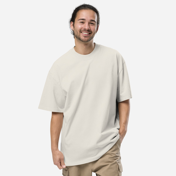 Herr Oversized Faded T-shirt