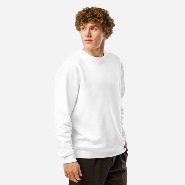 Unisex Organic Mid-Weight Roller Sweatshirt