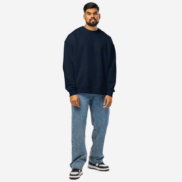 Unisex Organic Oversized Raddler 2.0 Sweatshirt